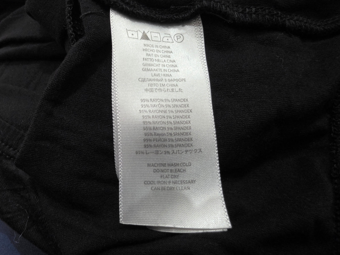 Blusa Michael Kors campesina color negro de Mujer