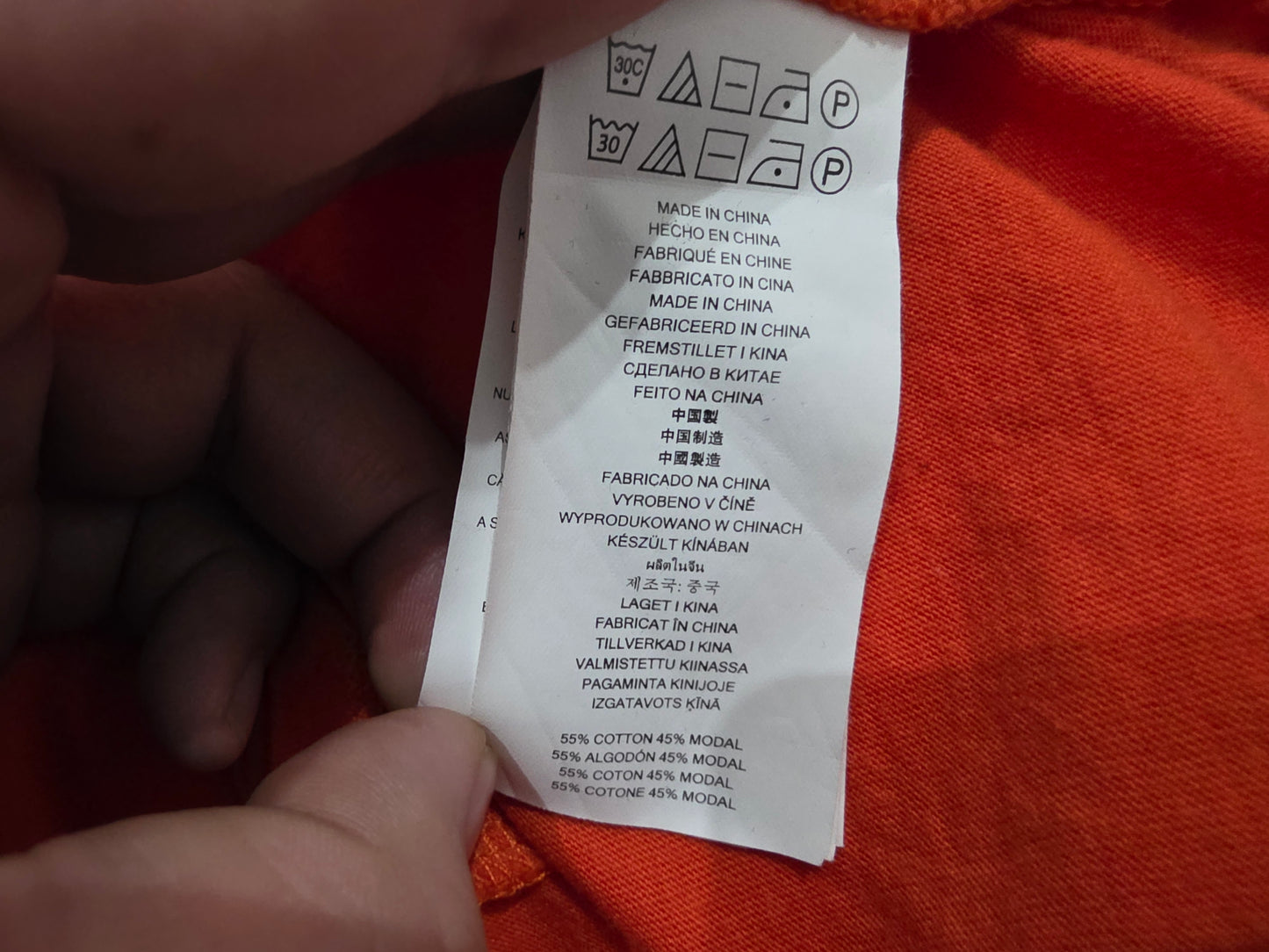 Blusa Michael Kors de Mujer color naranja con cadena dorada