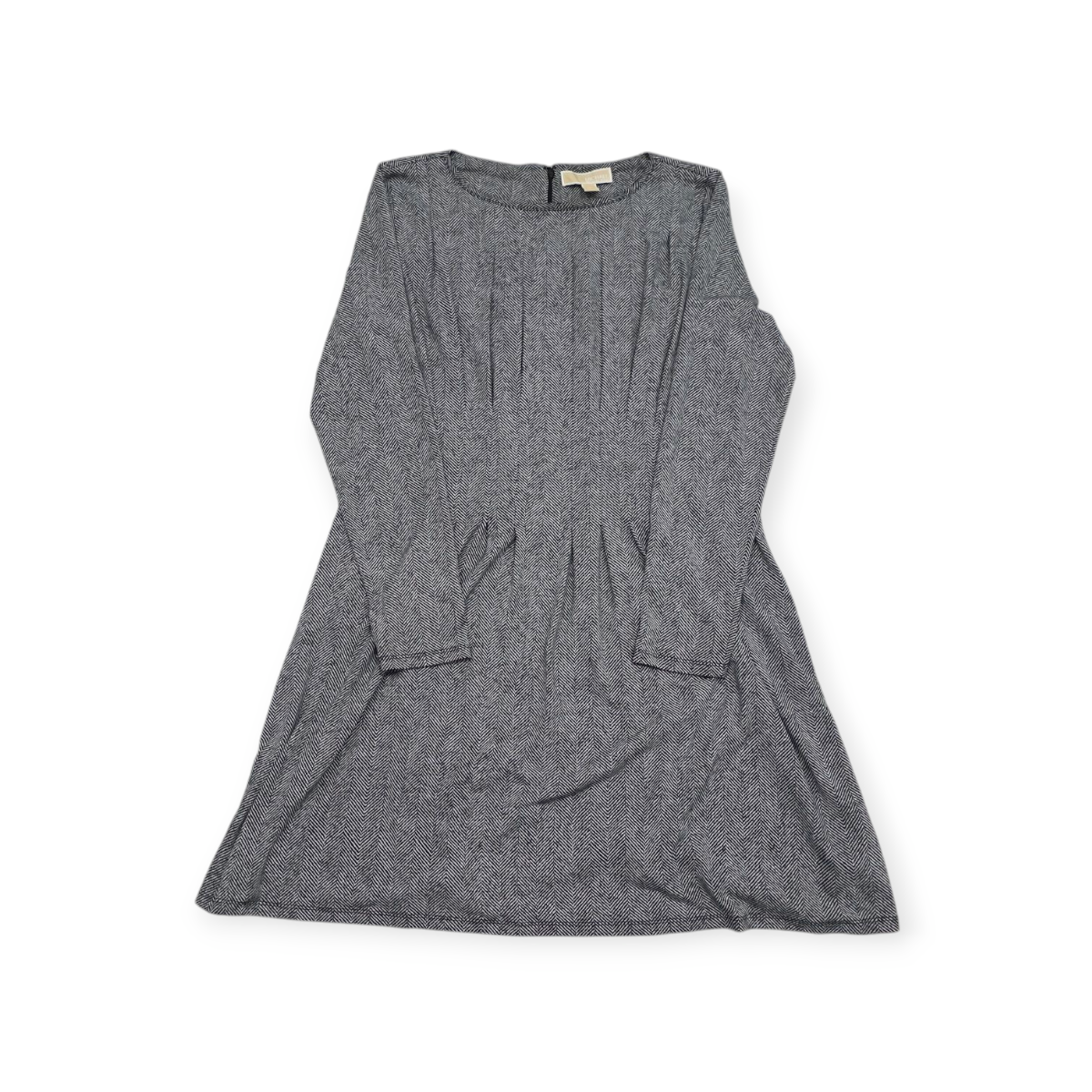 Vestido Michael Kors Xgrande Xl Gris Manga Larga