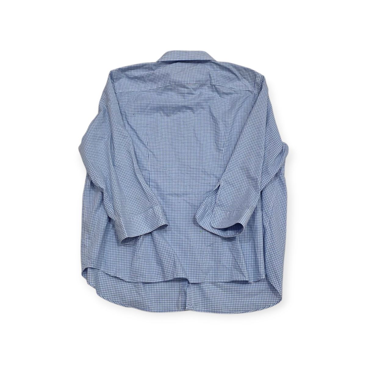Camisa Ralph Lauren Non Iron Talla 2x Azul Cuadriculada