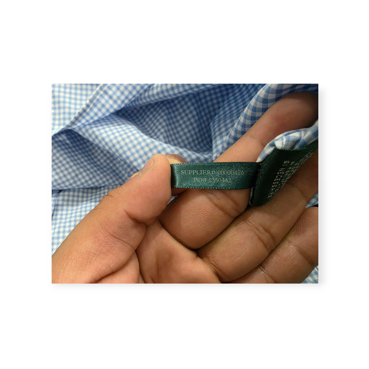 Camisa Ralph Lauren Non Iron Talla 2x Azul Cuadriculada