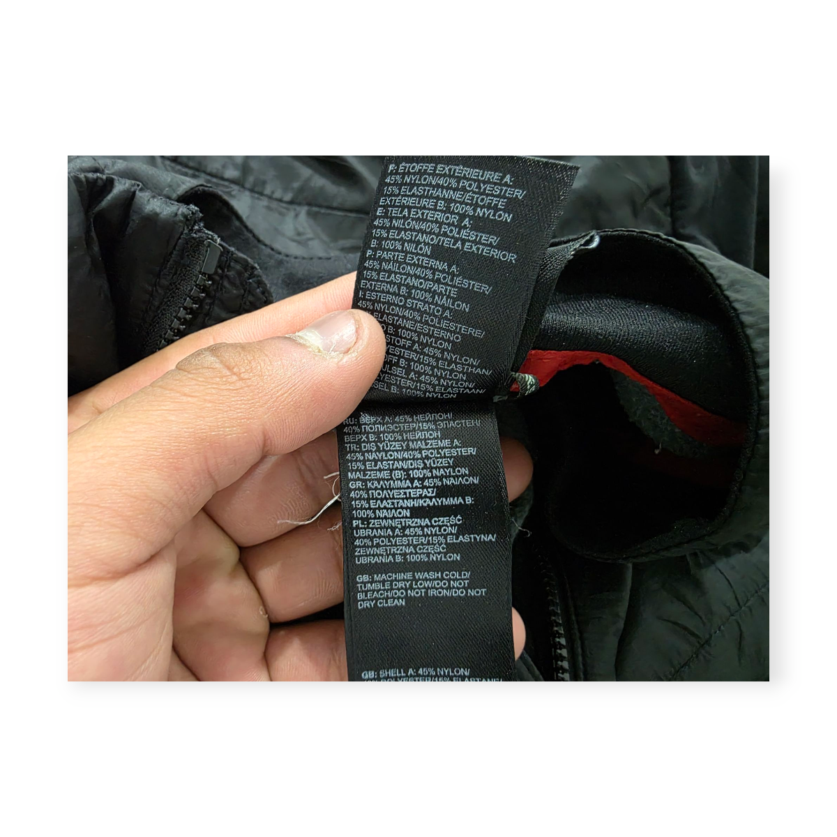 Chamarra The North Face Summit Series Mediana M Negra