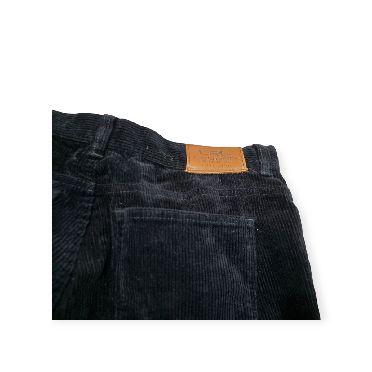 Pantalon Ralph Lauren De Pana Talla 8p Azul Marino