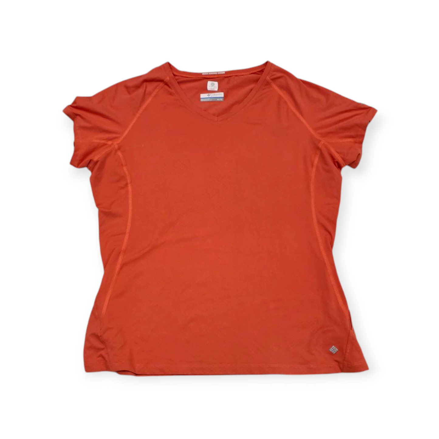 Playera Columbia Xgrande Xl Naranja Omni Freezr