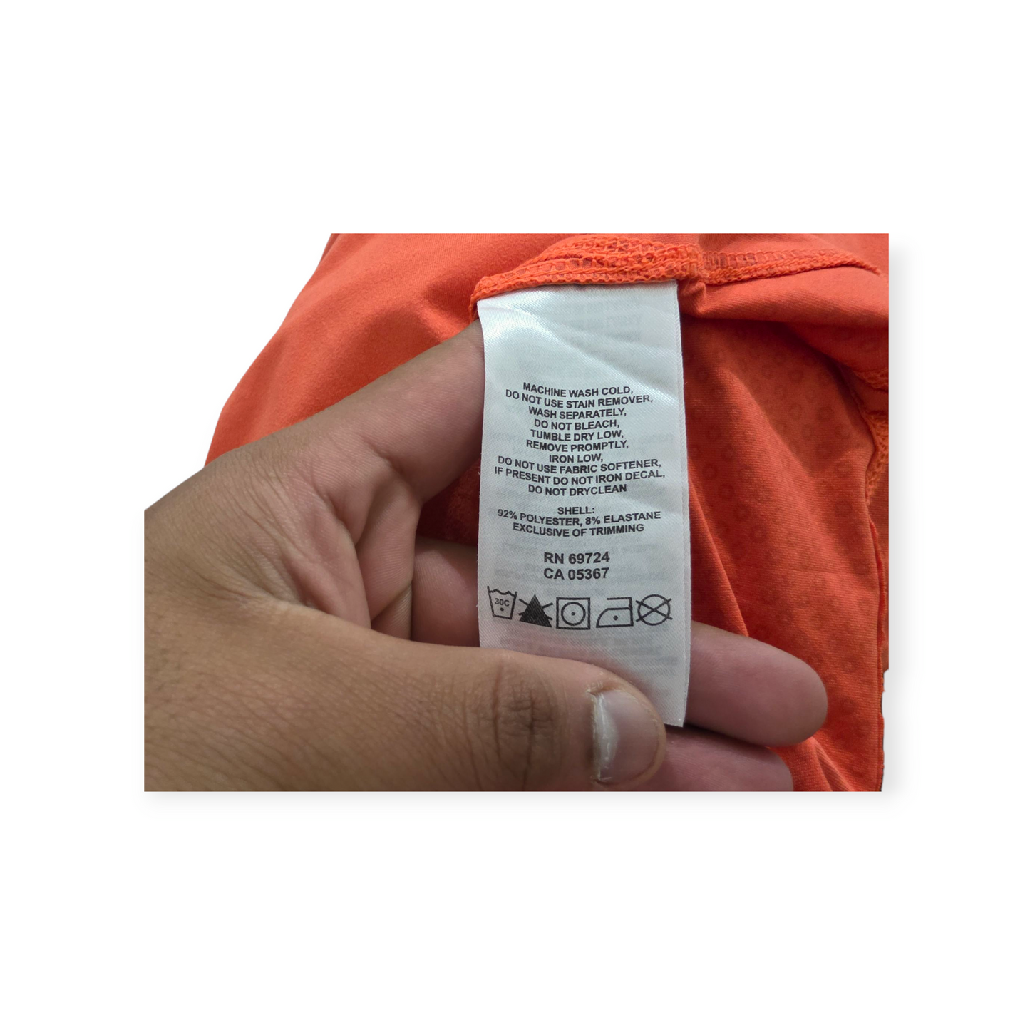 Playera Columbia Xgrande Xl Naranja Omni Freezr