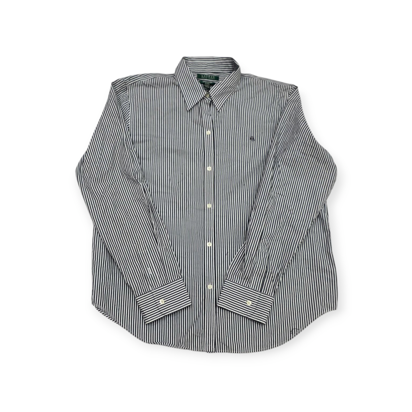 Camisa Ralph Lauren Non Iron Xgrande Xl Rayada