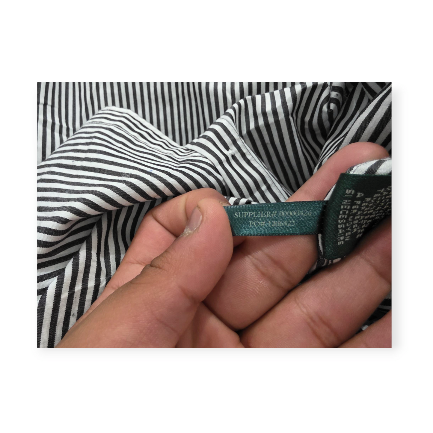 Camisa Ralph Lauren Non Iron Xgrande Xl Rayada