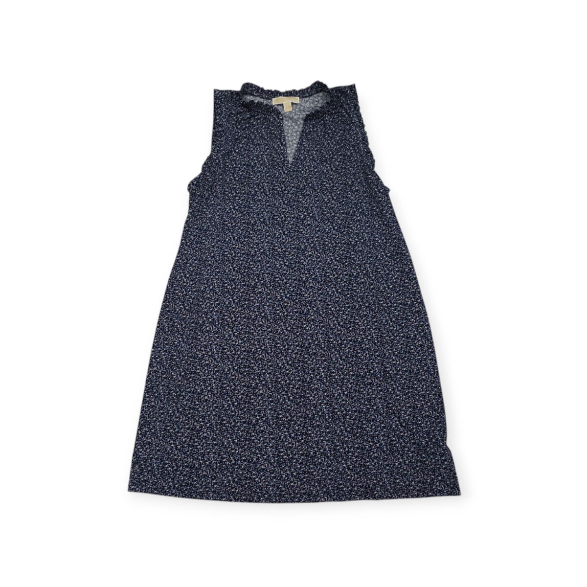 Vestido Michael Kors Xgrande Xl Azul Floreado
