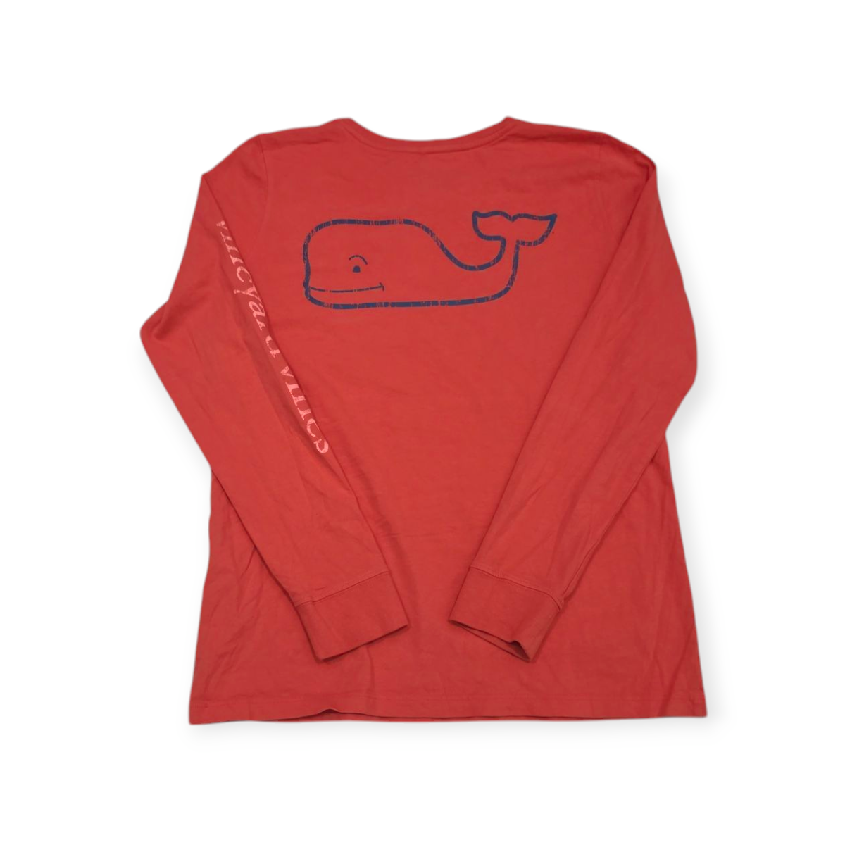 Playera Manga Larga Vineyard Vines Chico S Coral