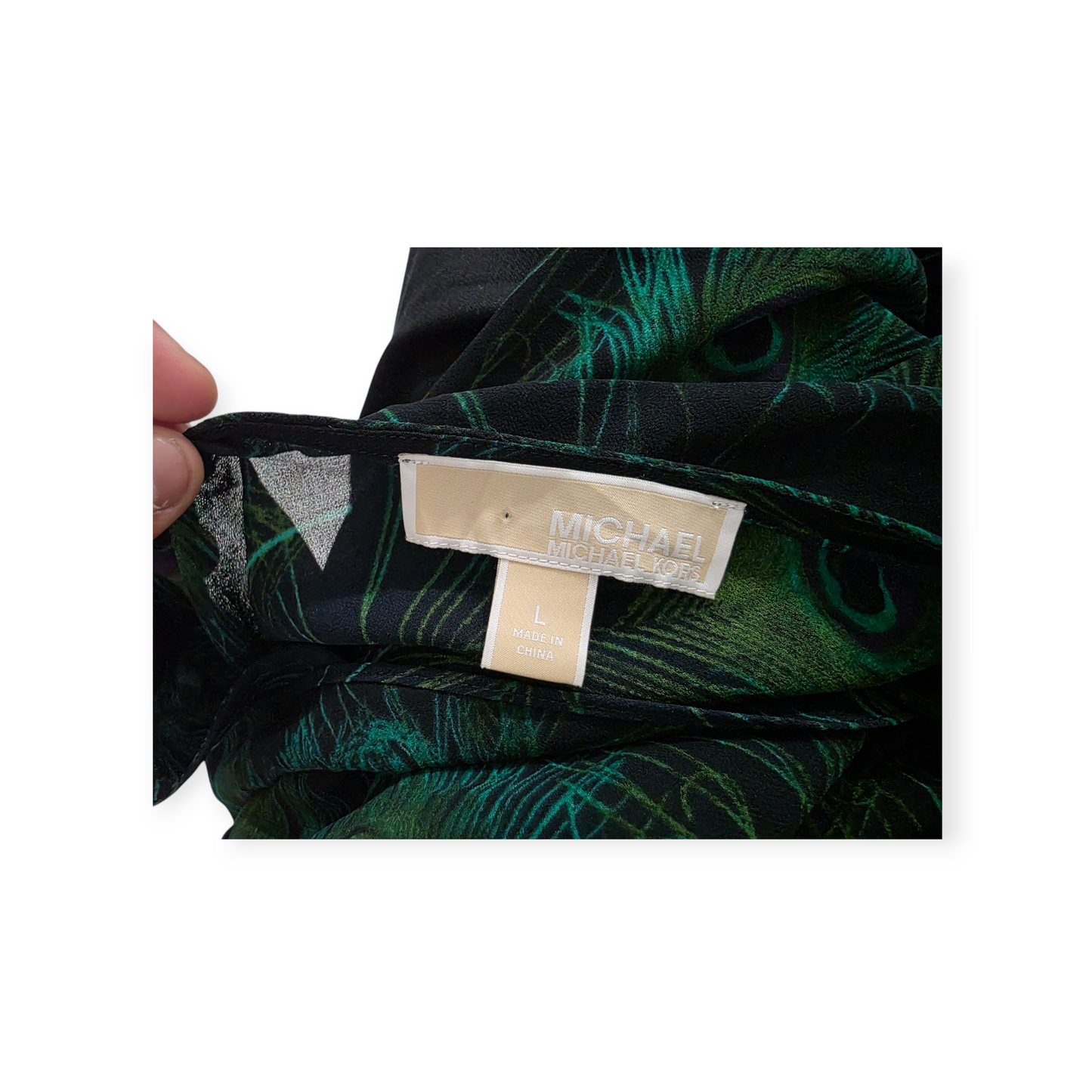 Blusa Michael Kors Grande L Color Verde