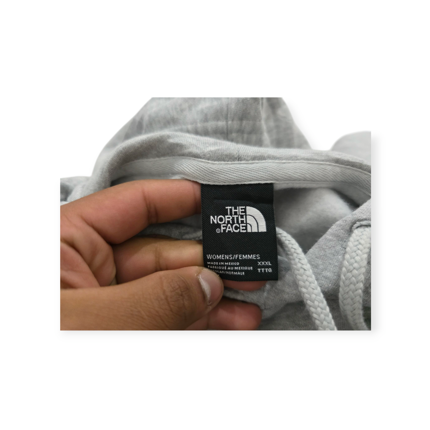 Sudadera The North Face Talla Xxxl Gris Claro