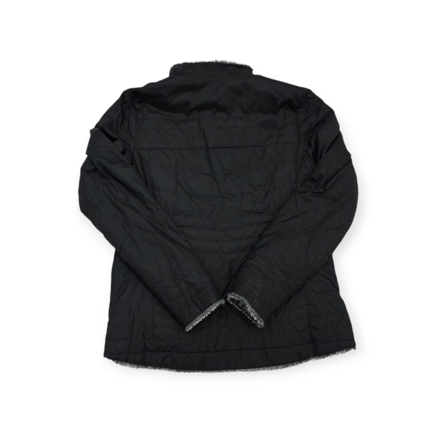Chamarra Doble Vista The North Face Chico S Negra Con Gris