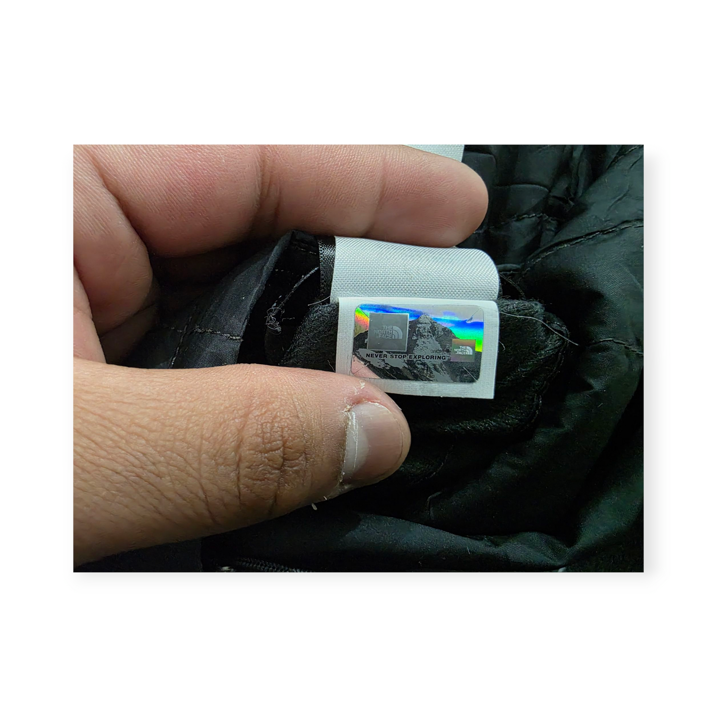 Chamarra Doble Vista The North Face Chico S Negra Con Gris