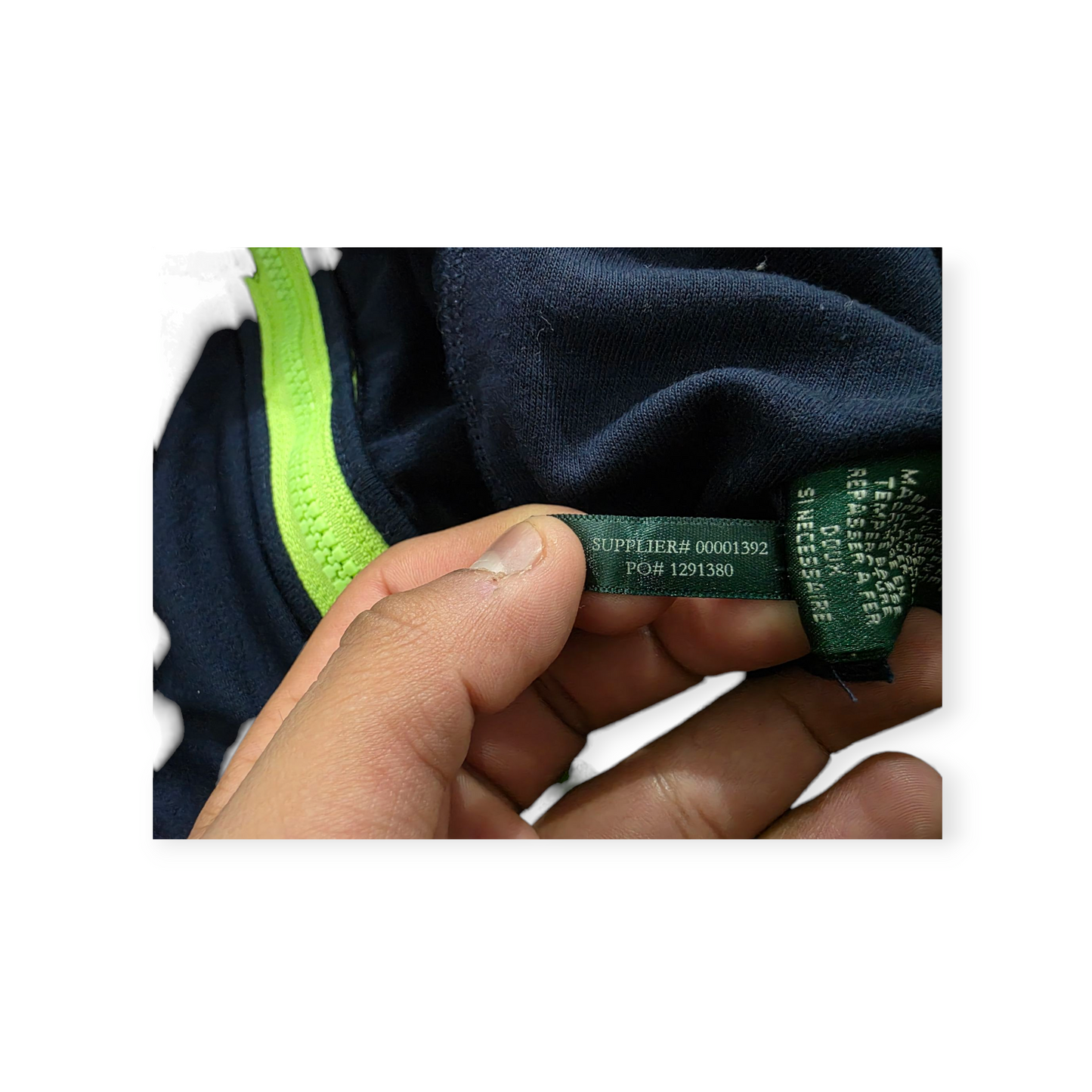 Sudadera Ralph Lauren Active Chico Sp Azul Marino Con Verde