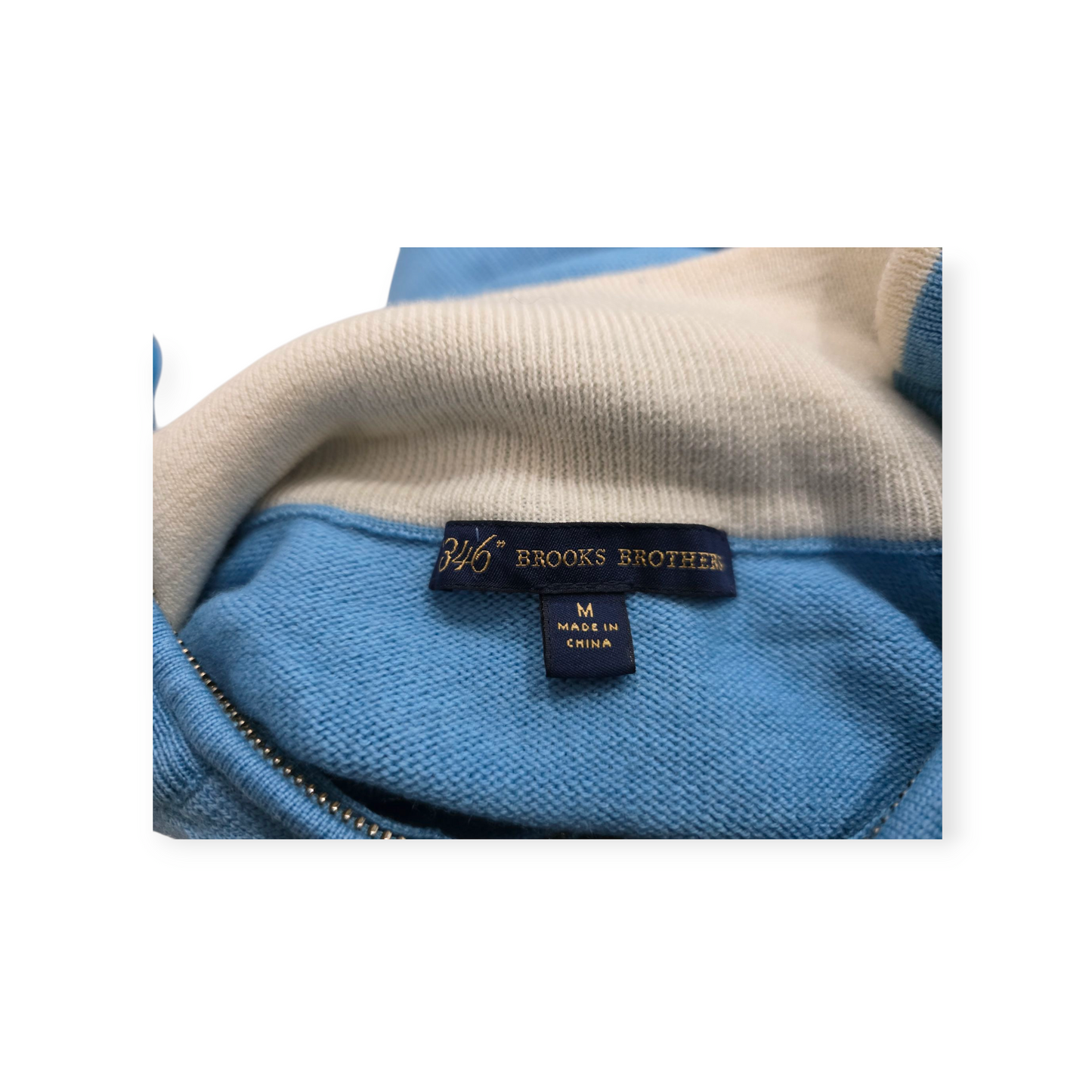 Sueter Brooks Brothers Mediana M Azul Celeste