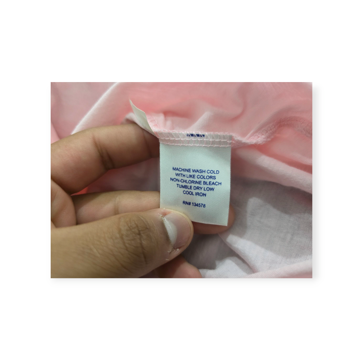 Playera Vineyard Vines Grande L Rosa Claro