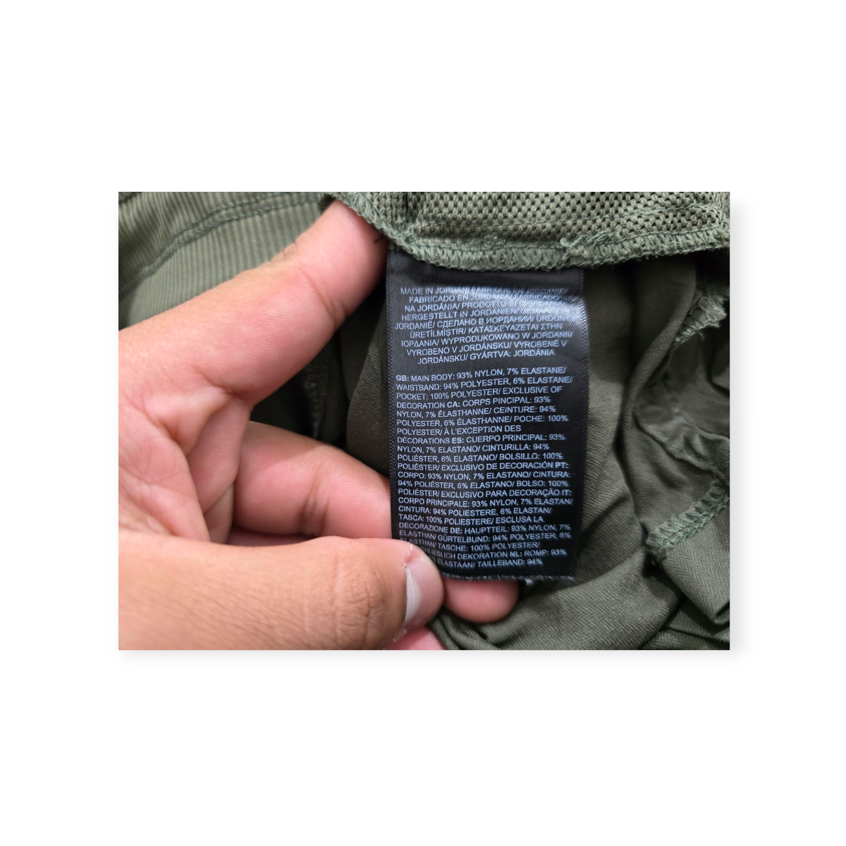 Short The North Face Grande L Verde Oscuro