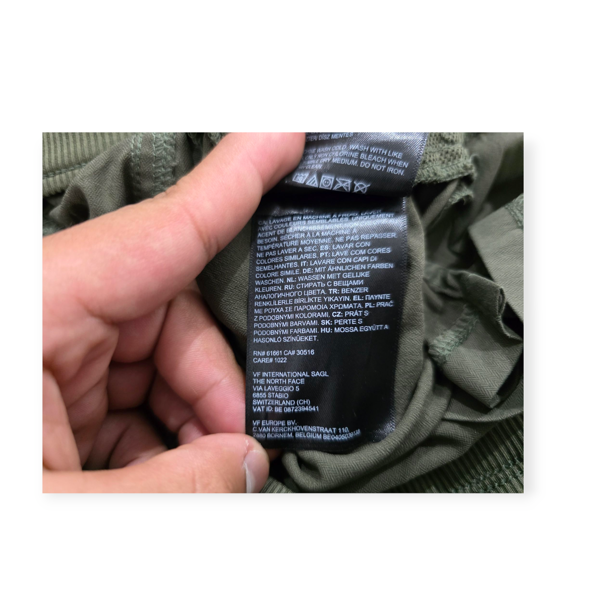 Short The North Face Grande L Verde Oscuro