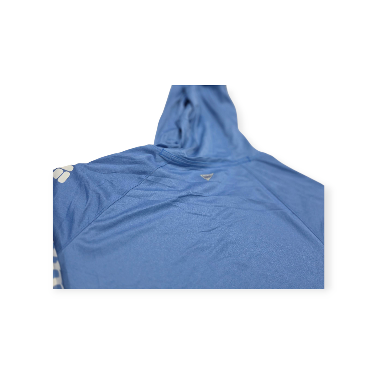 Playera Con Gorro Columbia Grande L Azul Acero