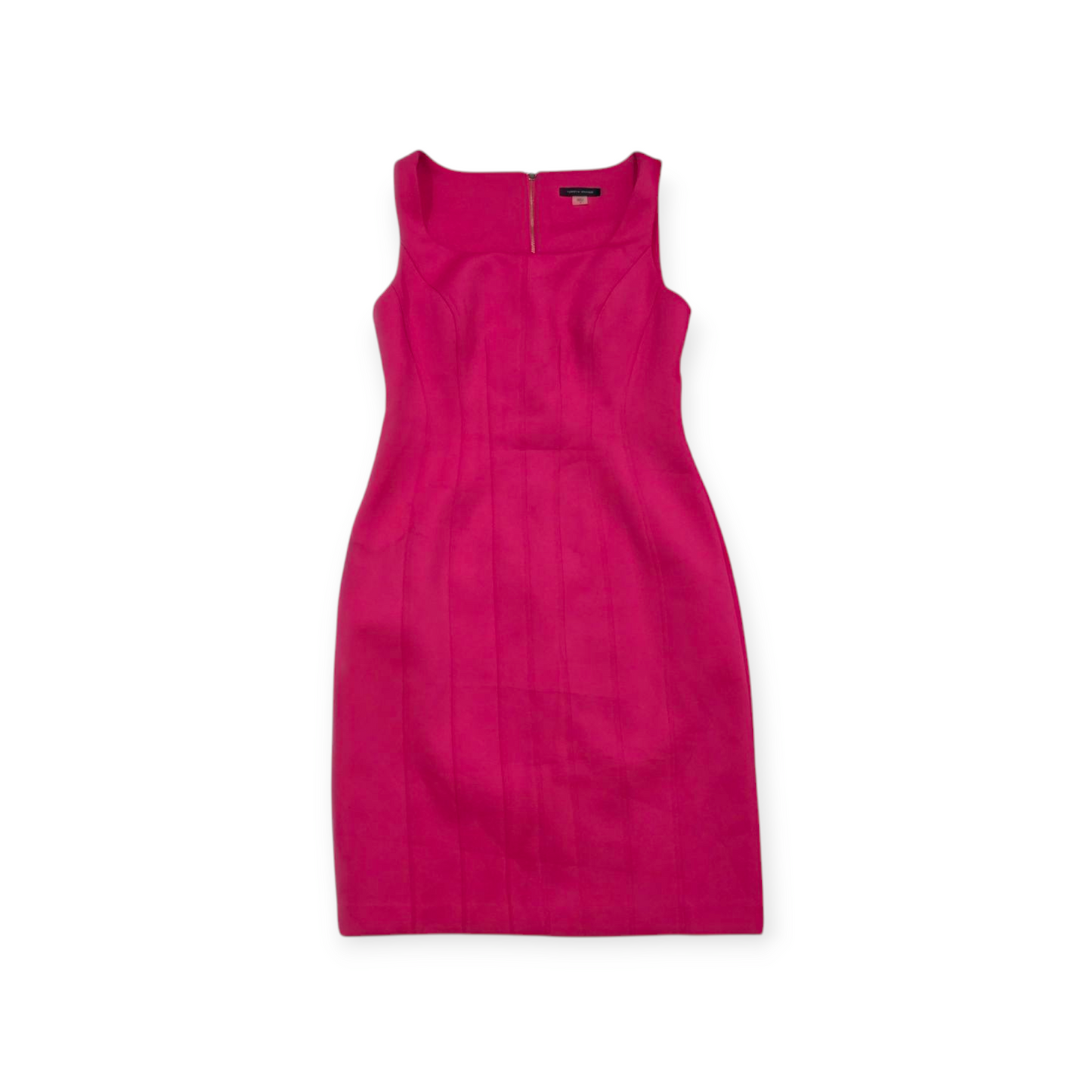 Vestido Tommy Hilfiger Sin Mangas Talla 6 Color Fucsia