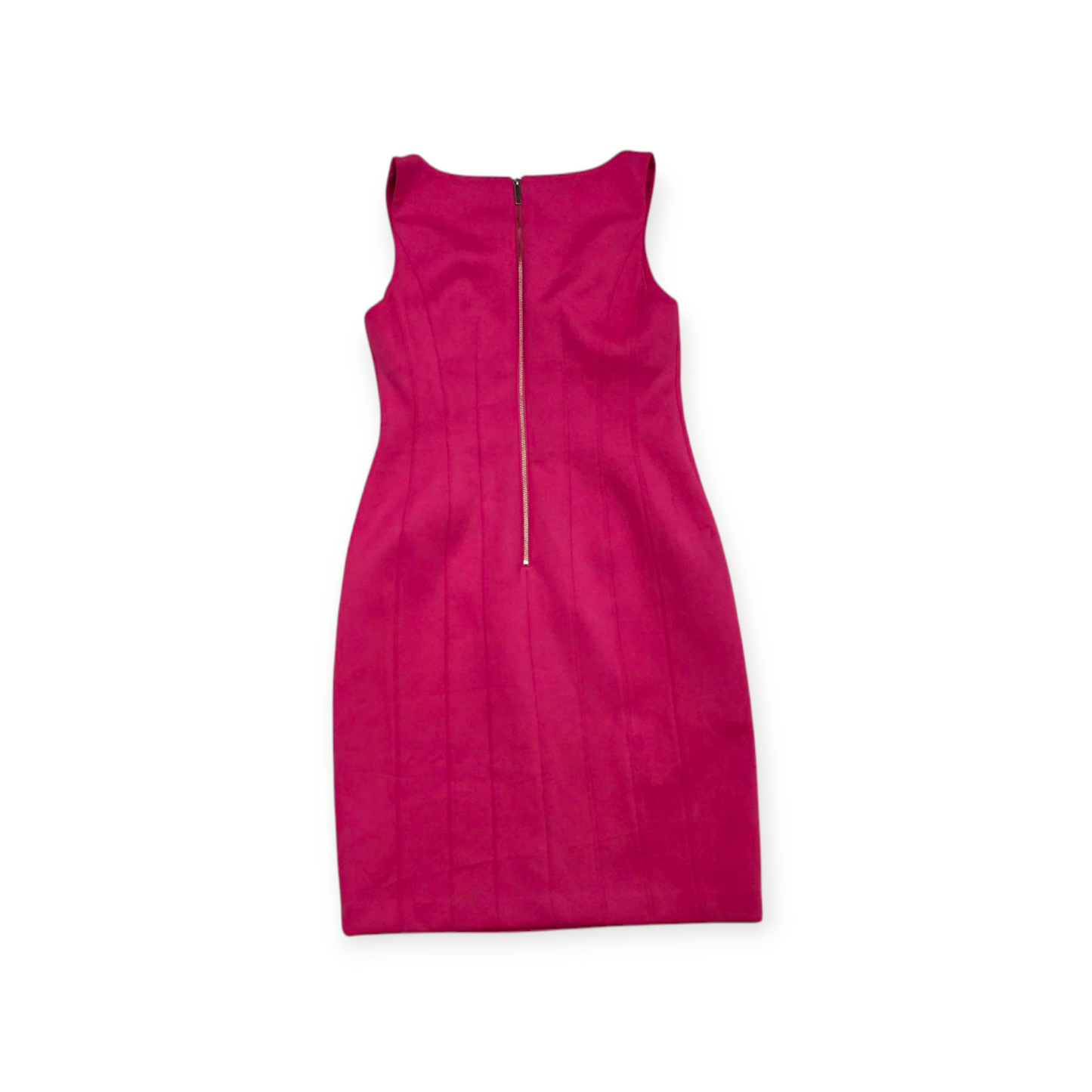 Vestido Tommy Hilfiger Sin Mangas Talla 6 Color Fucsia