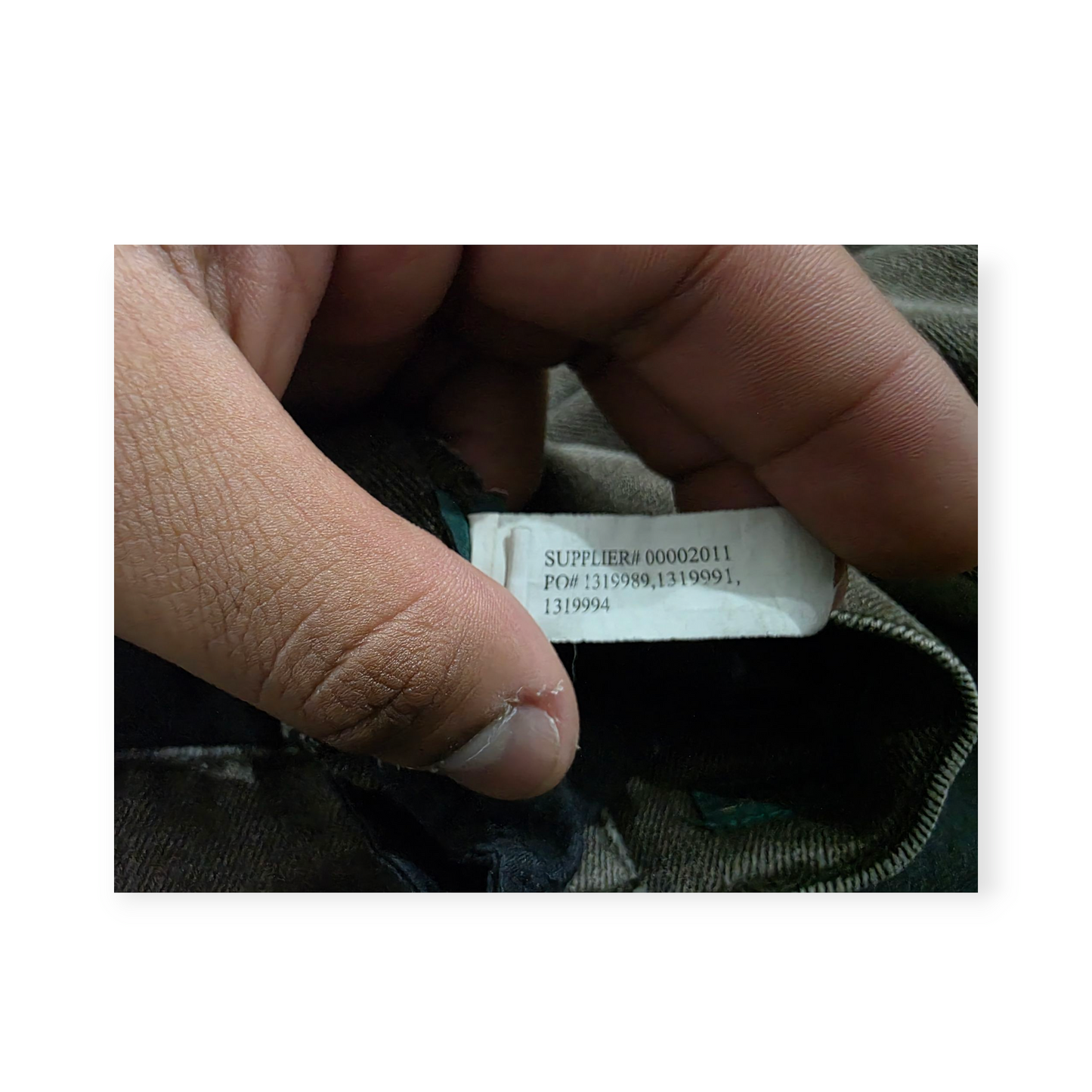 Pantalon Ralph Lauren De Mezclilla Cafe Talla 4 Petite