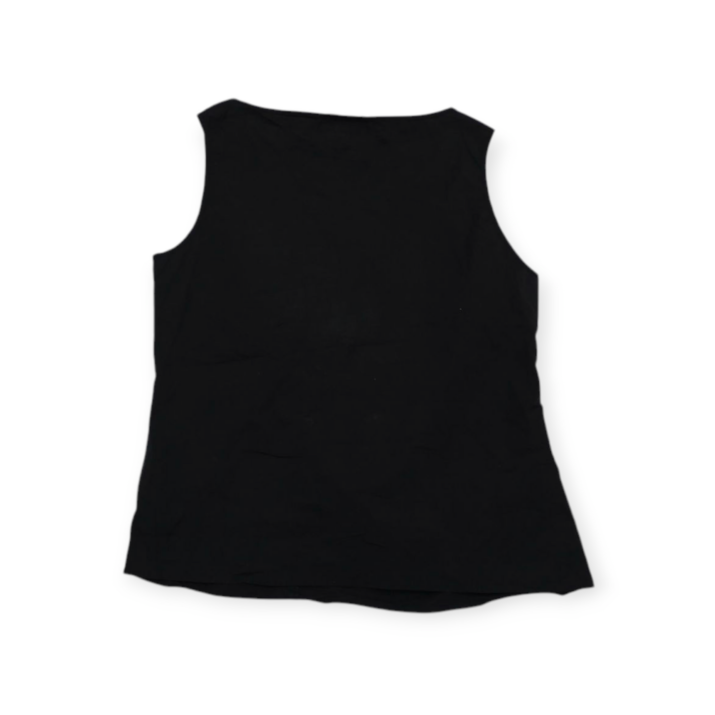 Blusa Michael Kors Talla 10 Color Negro Sin Mangas