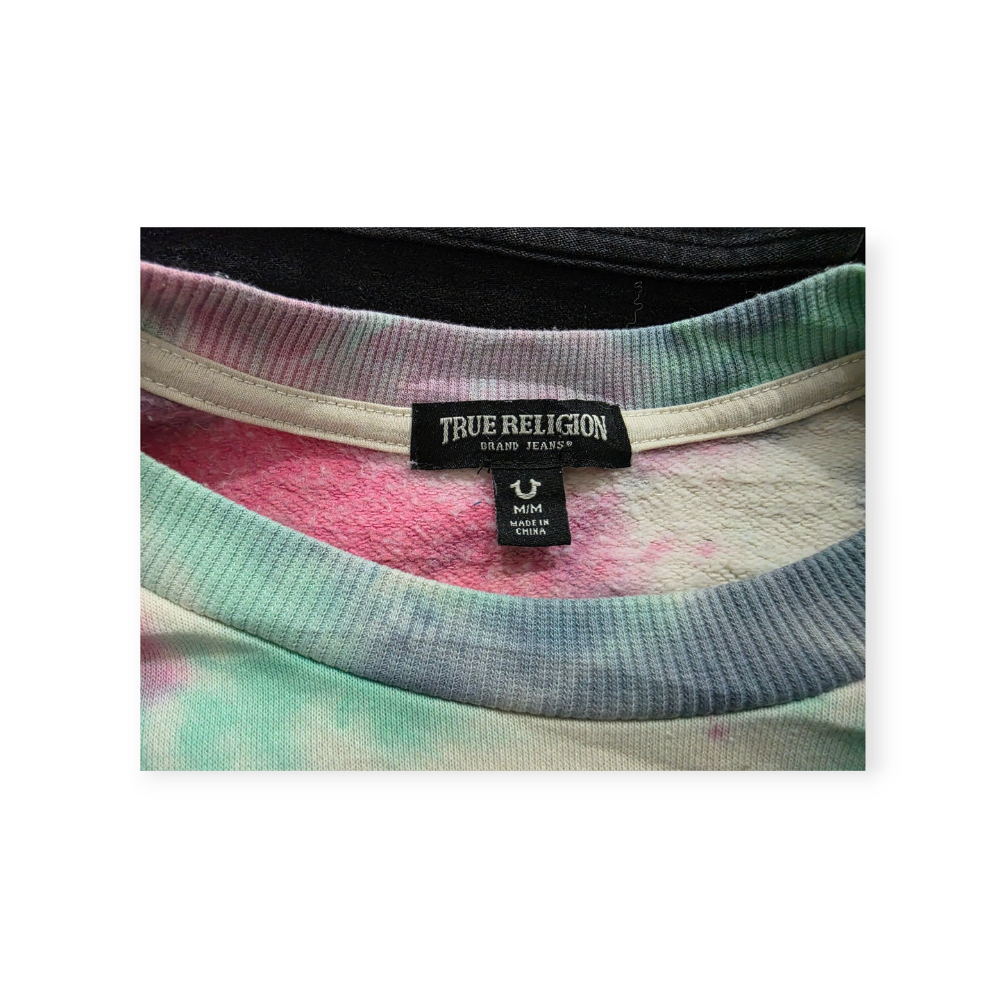 Sudadera Corta True Religion Tye Die Mediana M