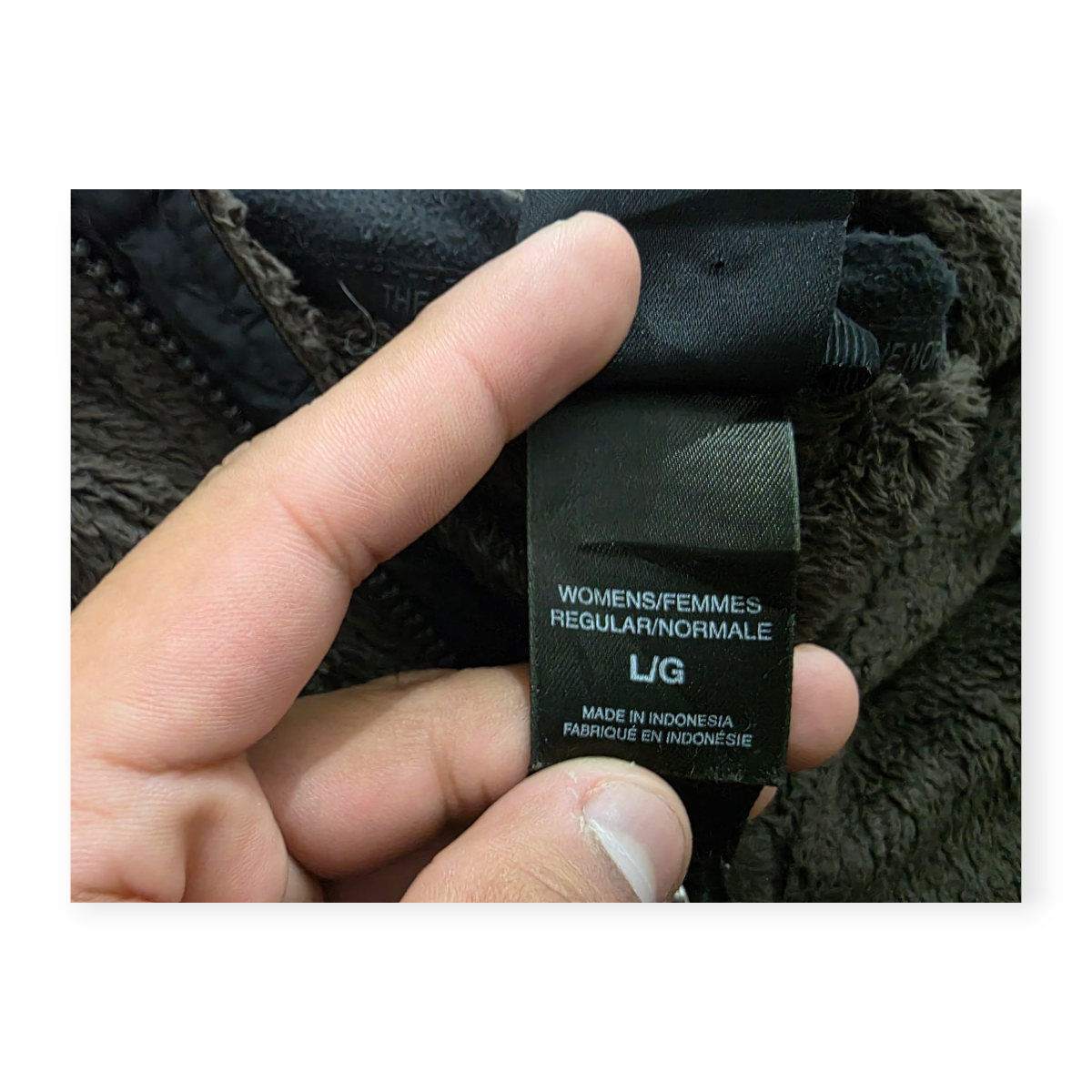 Chamarra The North Face Grande L Teddy Color Cafe