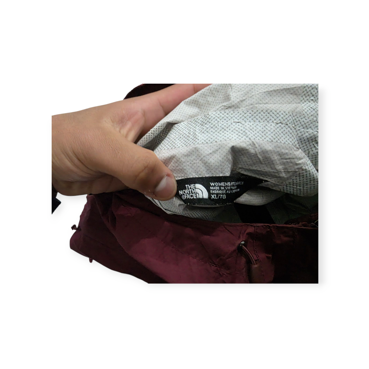 Impermeable The North Face Xgrande Xl Color Vino