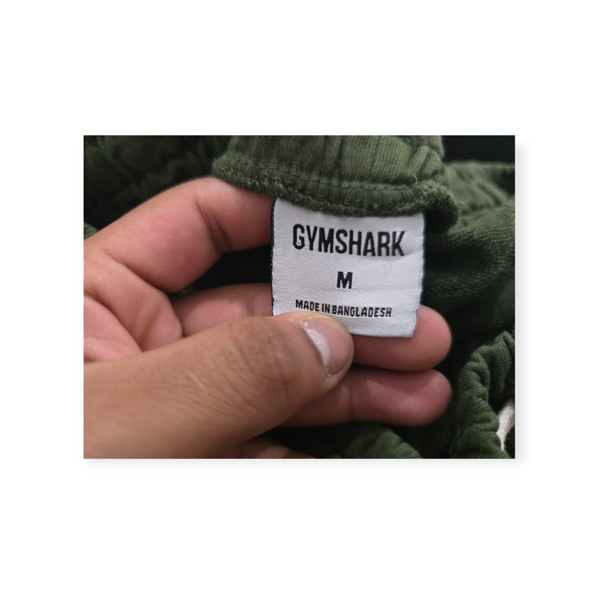 Short Mujer Gymshark Mediana M Verde Oscuro