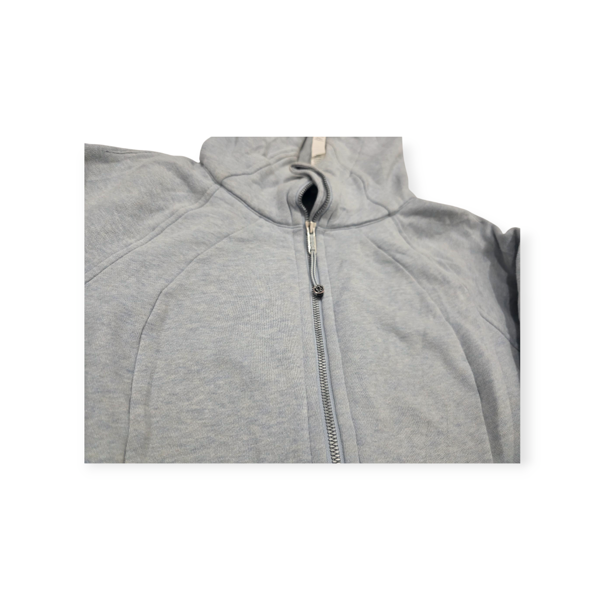Sudadera Mujer Lululemon Talla 10 Gris Claro