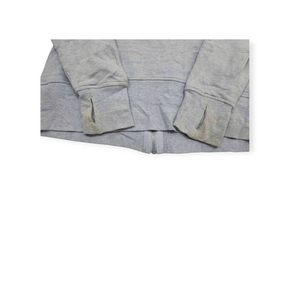 Sudadera Mujer Lululemon Talla 10 Gris Claro