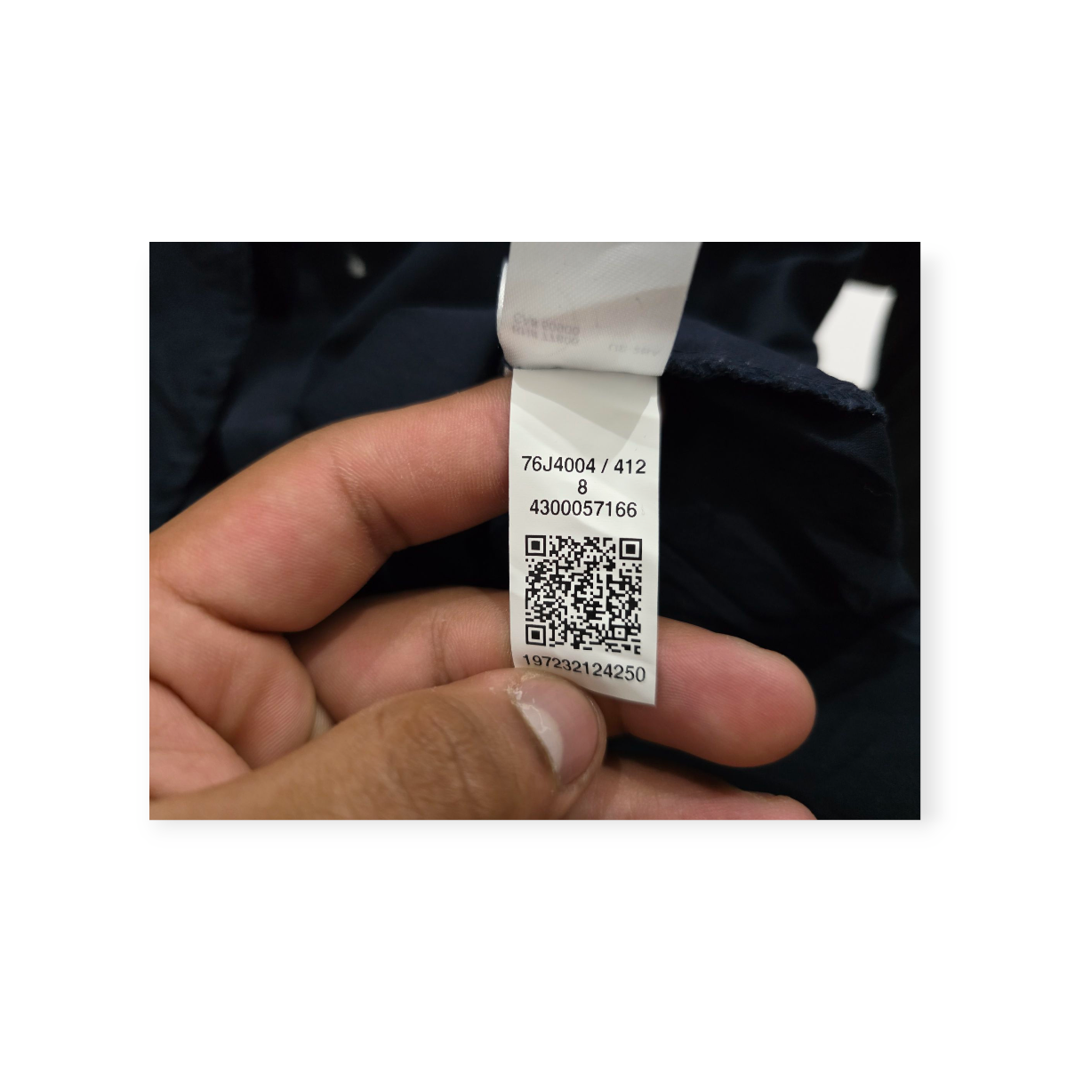 Camisa Mujer Tommy Hilfiger Talla 8 Azul Marino Classic Fit