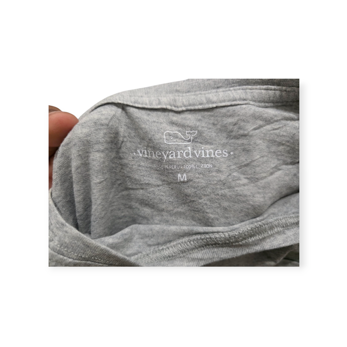 Playera Mujer Vineyard Vines Mediana M Gris Claro