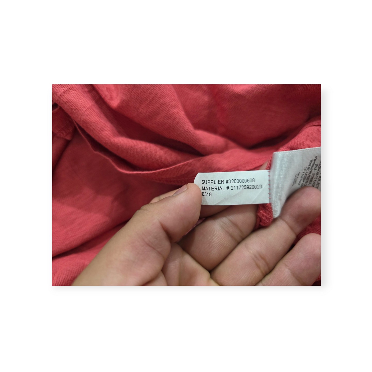 Playera Mujer Polo Ralph Lauren Grande L Color Coral Oscuro