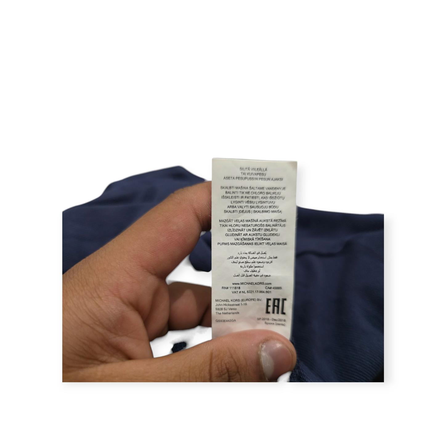 Legging Mujer Michael Kors Grande L Azul Marino