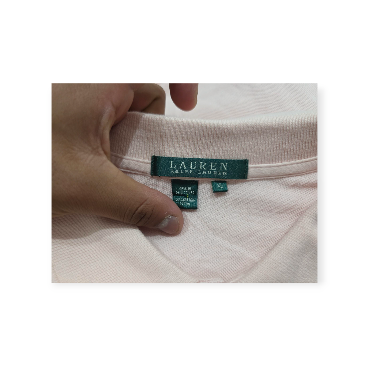 Playera Mujer Ralph Lauren Xgrande Xl Rosa Claro