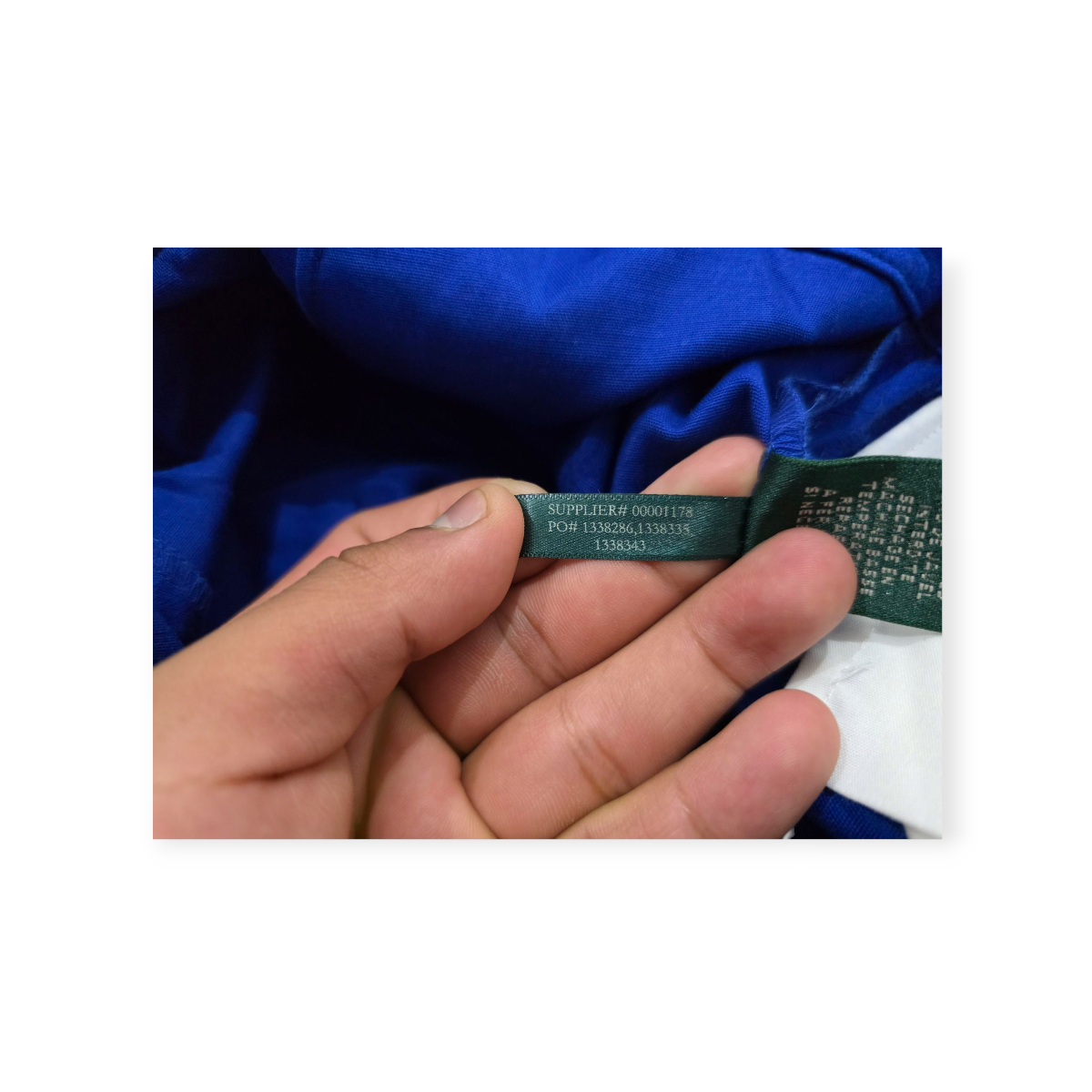 Pantalon Mujer Ralph Lauren Talla 16 Azul Eléctrico