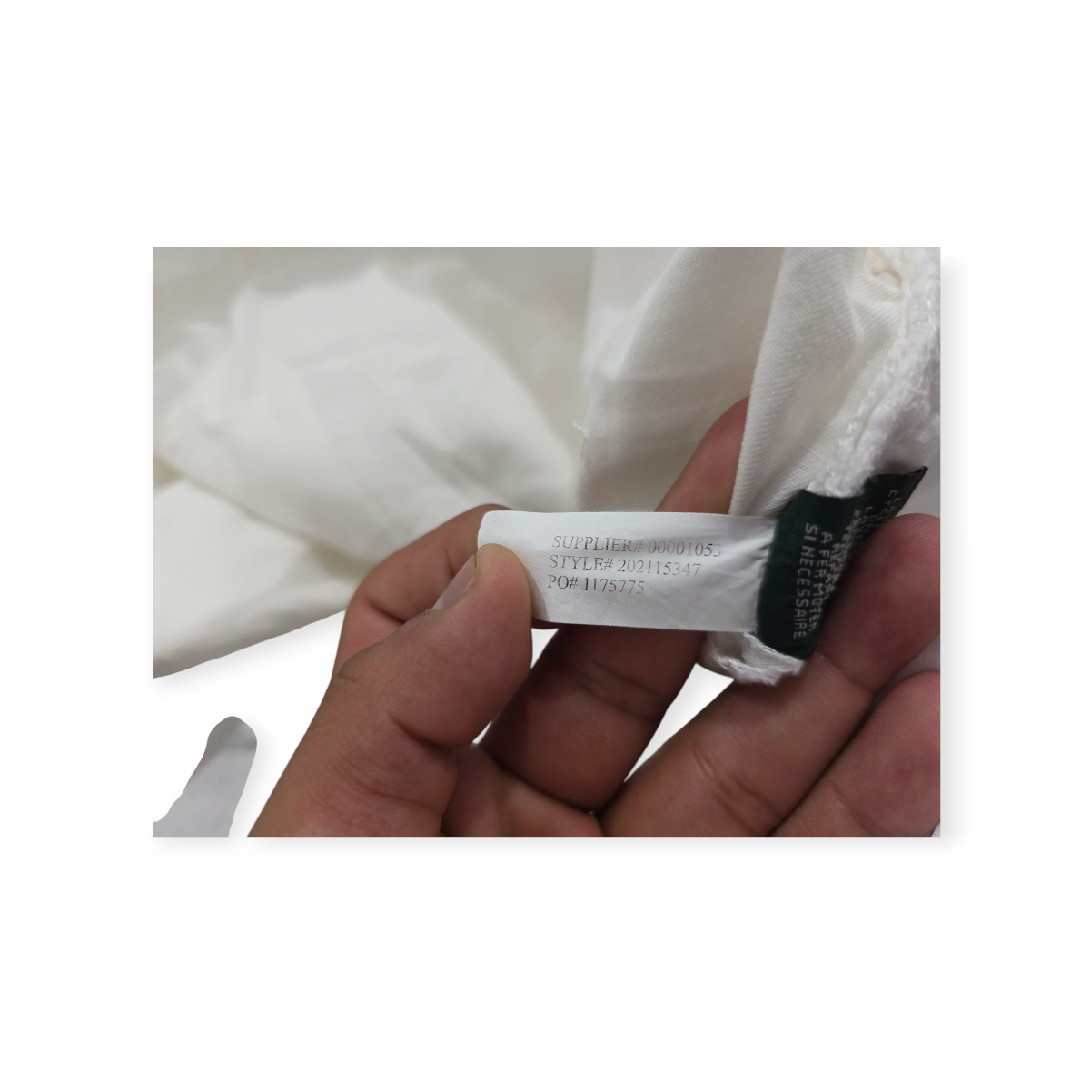 Pantalón Corto Mujer Ralph Lauren Talla 22 Blanco