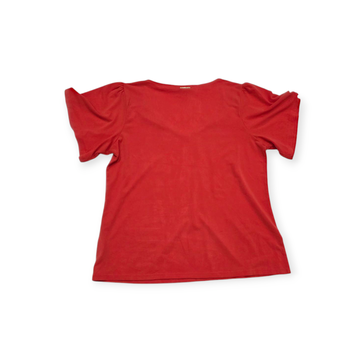 Blusa Michael Kors Mujer Mediana M Naranja Manga Amplia