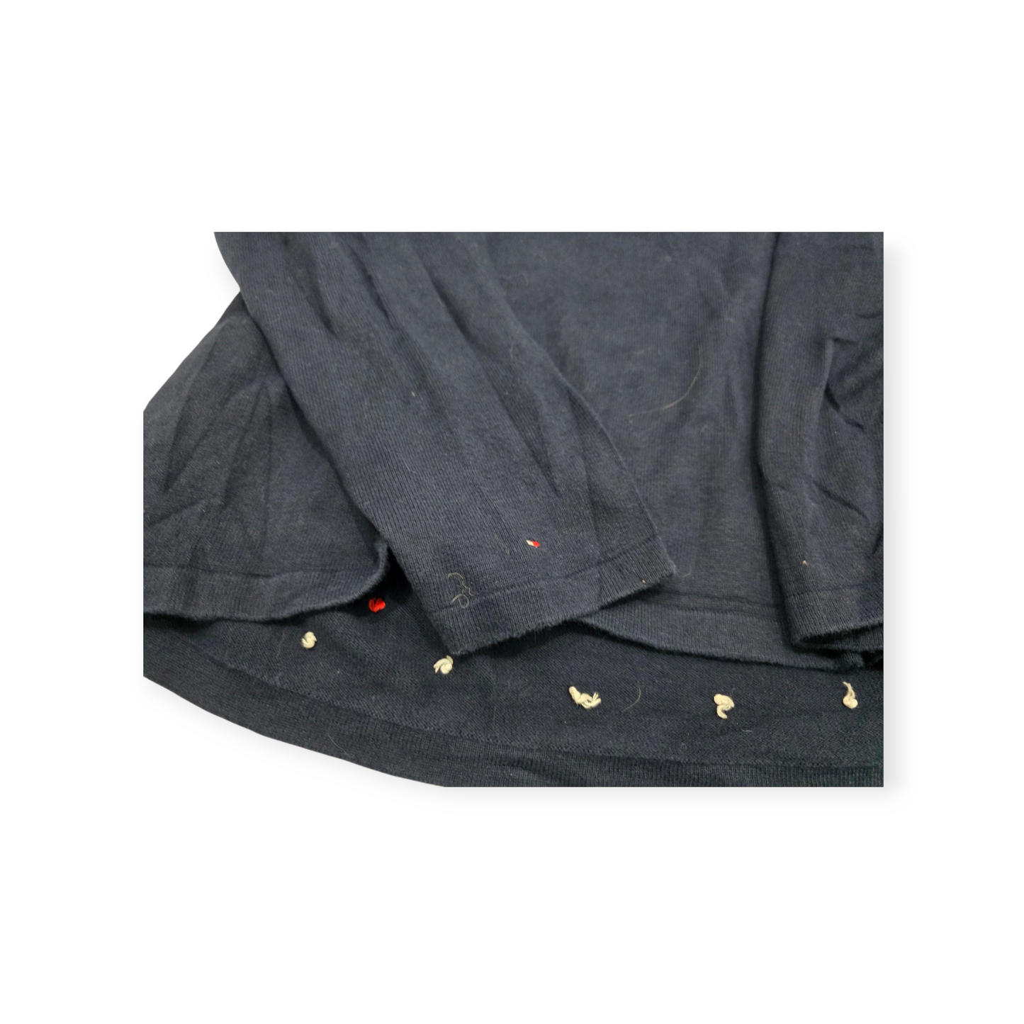Sueter Tommy Hilfiger Xgrande Xl Azul Marino Con Punto
