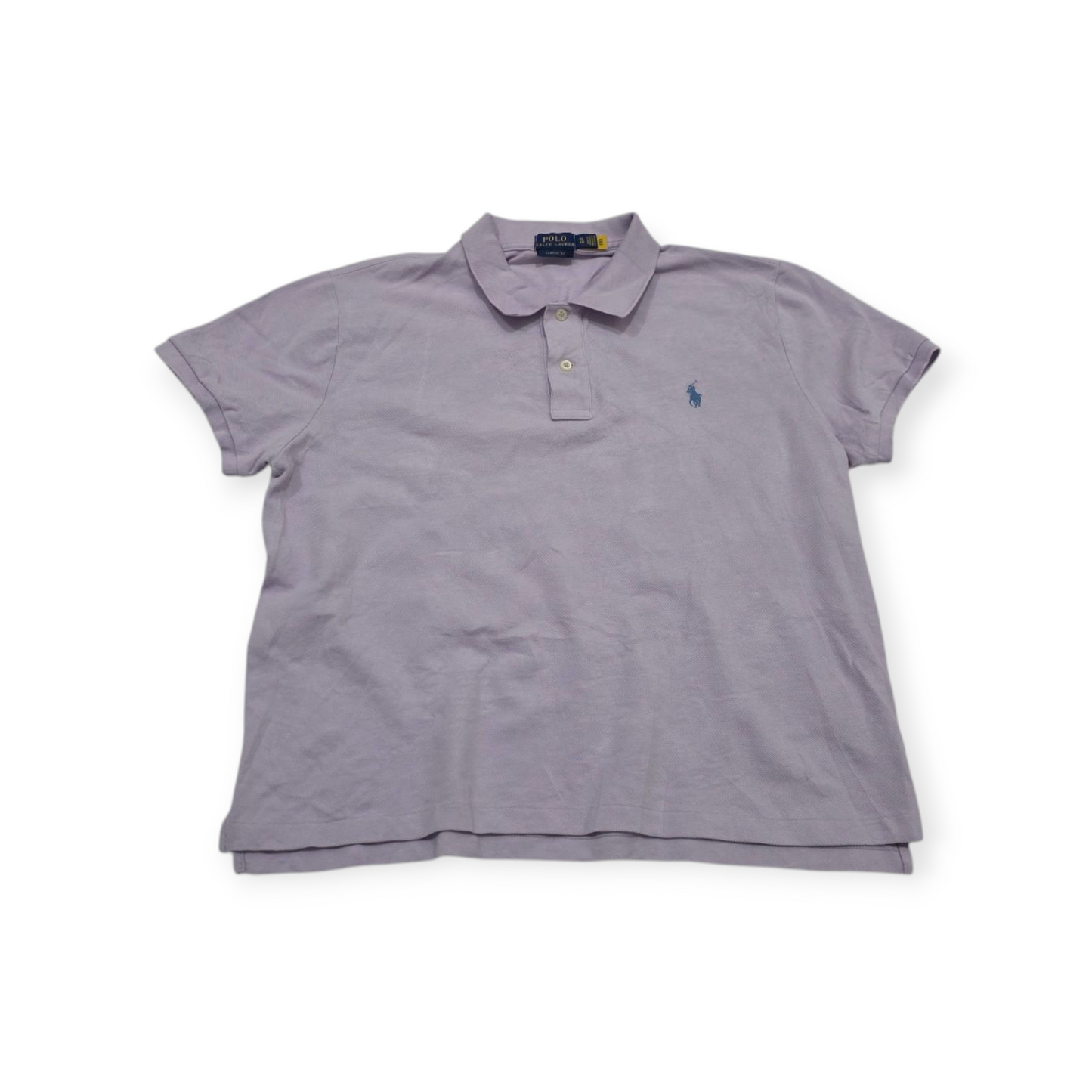 Playera Polo Ralph Lauren Xgrande Xl Color Lila Manga Corta