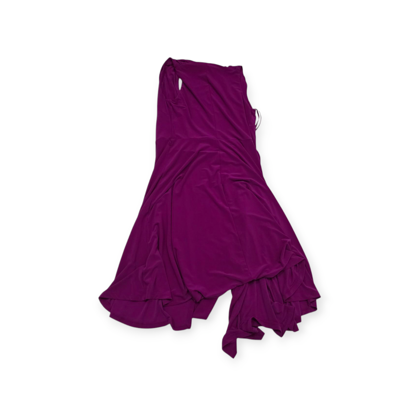 Vestido Ralph Lauren Talla 6 Color Violeta Sin Mangas