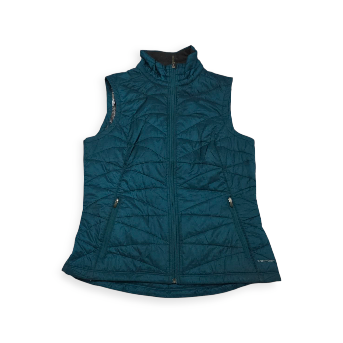 Chaleco Columbia Mediana M Azul Petróleo Omni Heat