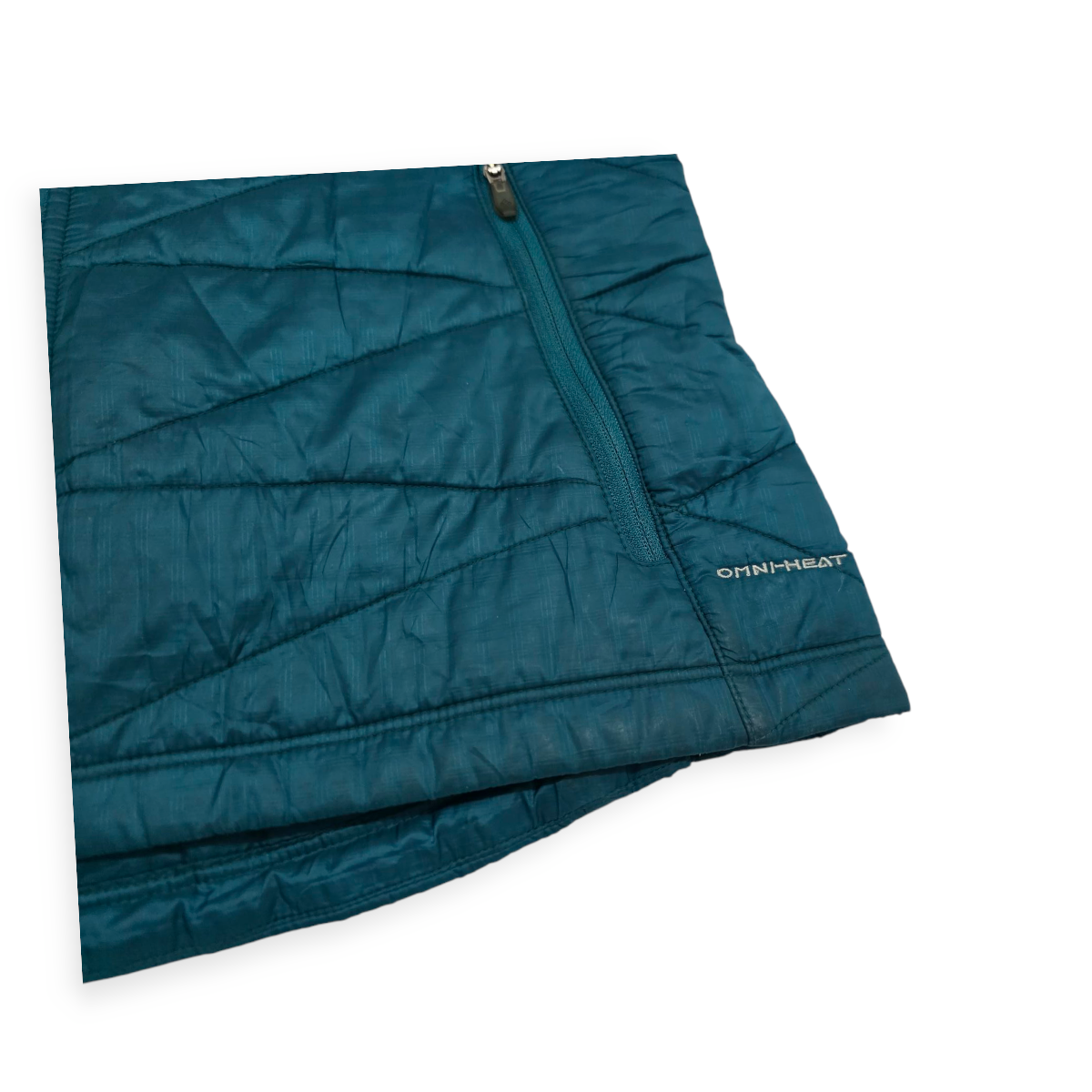 Chaleco Columbia Mediana M Azul Petróleo Omni Heat