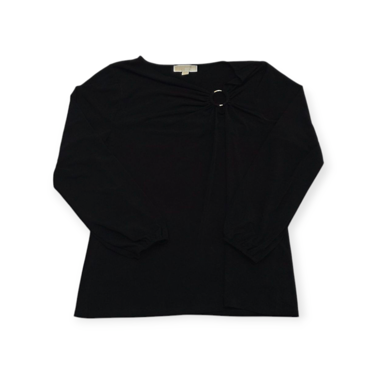 Blusa Michael Kors Negra Manga Larga Talla 2x