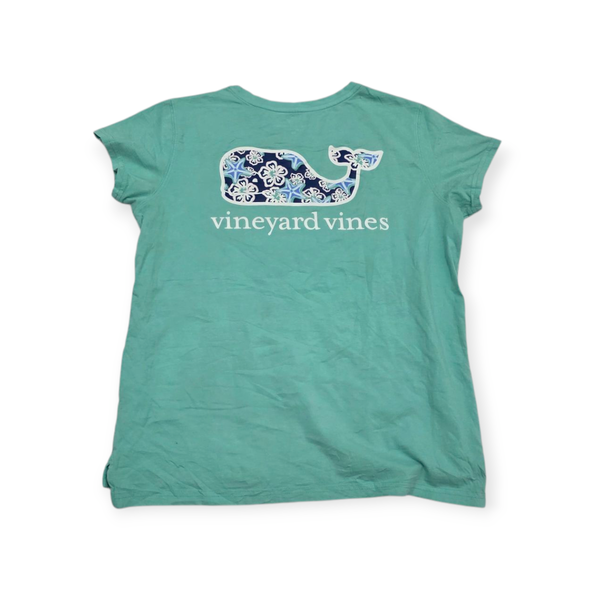 Playera Vineyard Vines Xchico Xs Color Menta Manga Corta
