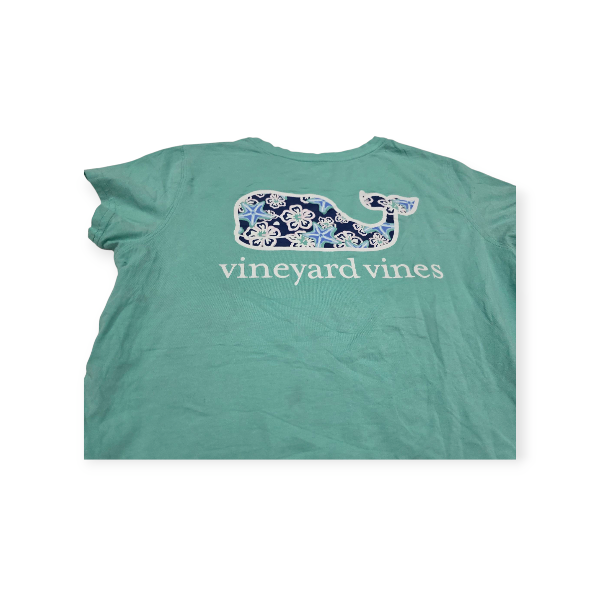 Playera Vineyard Vines Xchico Xs Color Menta Manga Corta