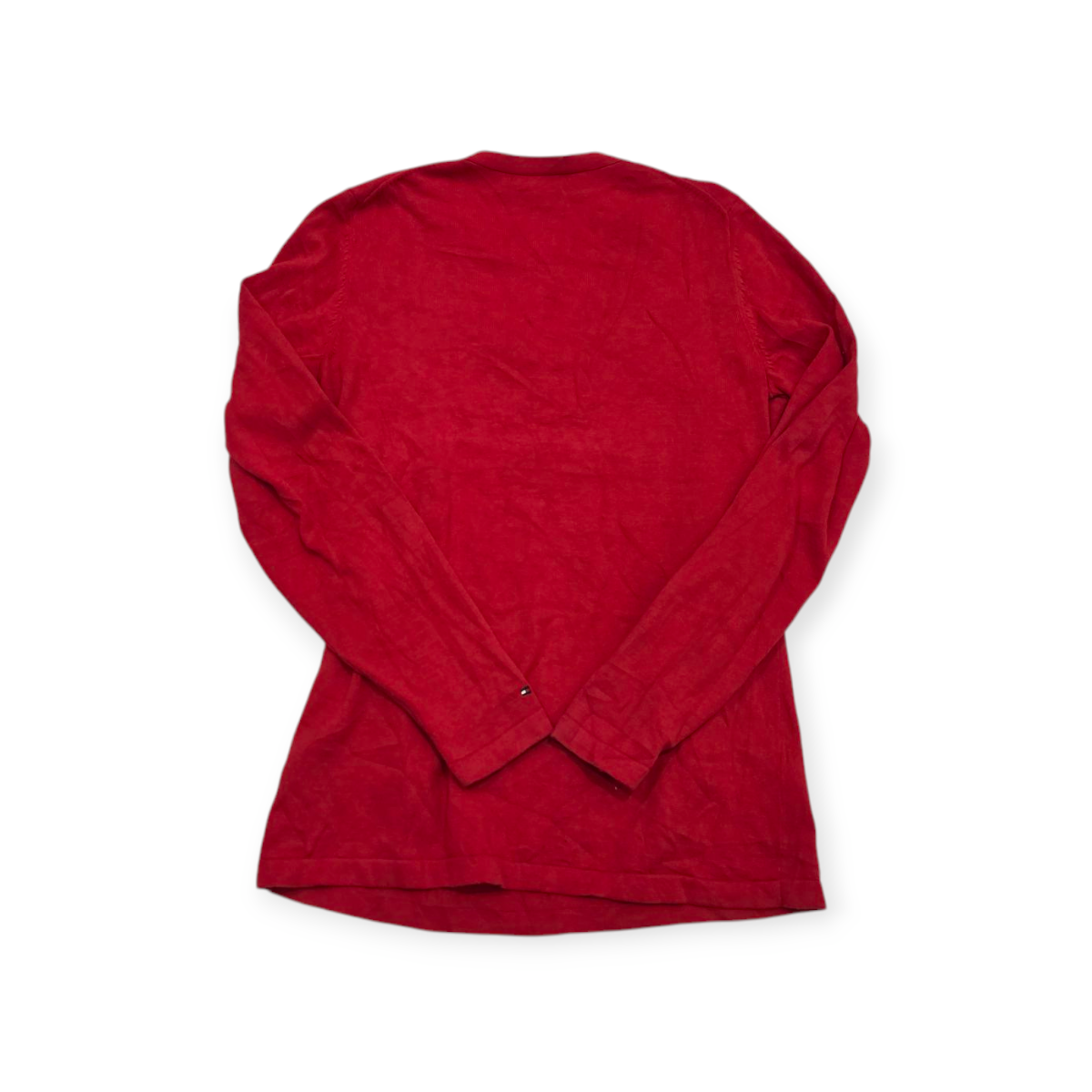 Sueter Tommy Hilfiger Mediana M Rojo Con Brillos